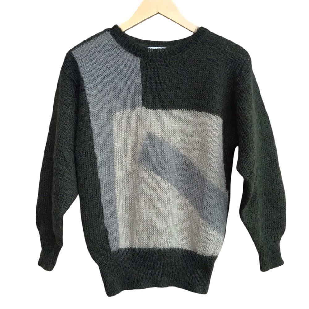 Christian Dior Petites Rare Vintage Mohair Blend Pullover Sweater